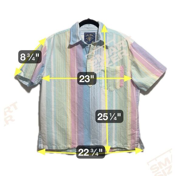 Chubbies The Nutter Polo Shirt Large Colorway Blue White Pink Casual Cabanacore - Picture 2 of 11